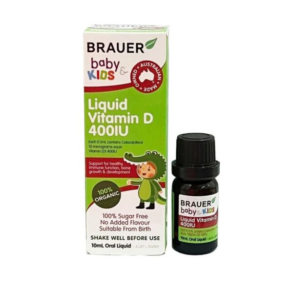 Siro Brauer Baby & Kids Liquid Vitamin D 400IU