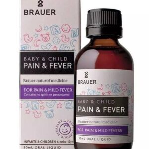 Siro hạ sốt cho bé Brauer Pain And Fever của Úc