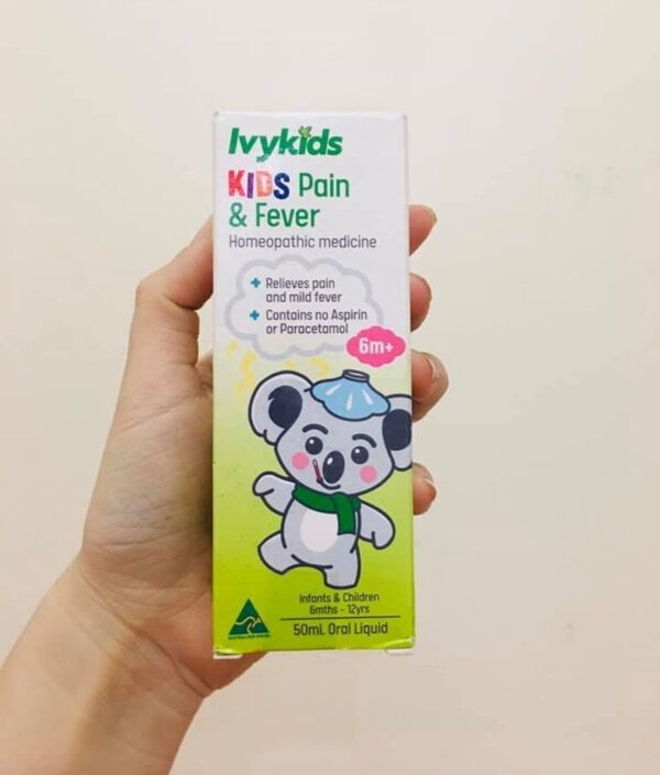 Siro cho bé IvyKids Kids Pain & Fever 50ml