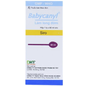 Siro ho long đờm Babycanyl lọ 60ml