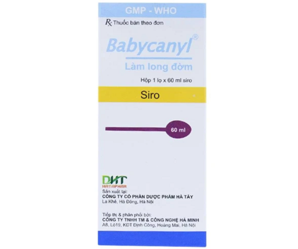 Siro ho long đờm Babycanyl lọ 60ml