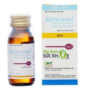 Siro ho long đờm Babycanyl lọ 60ml