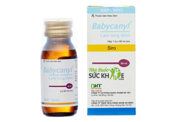 Siro ho long đờm Babycanyl lọ 60ml