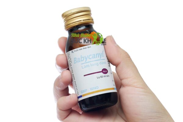 Siro ho long đờm Babycanyl lọ 60ml