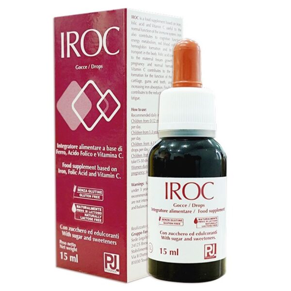 Siro Iroc hỗ trợ bổ sung sắt, vitamin C cho bé từ 0 tháng tuổi