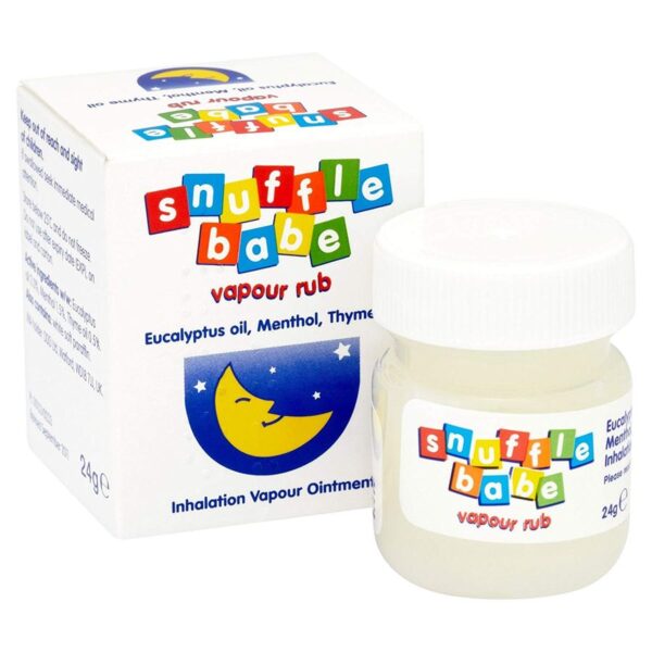 Snuffle Babe Vapour Rub - Dầu bôi ấm ngực cho bé của Anh