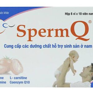 SpermQ – Hỗ trợ tăng khả năng thụ thai tự nhiên cho nam