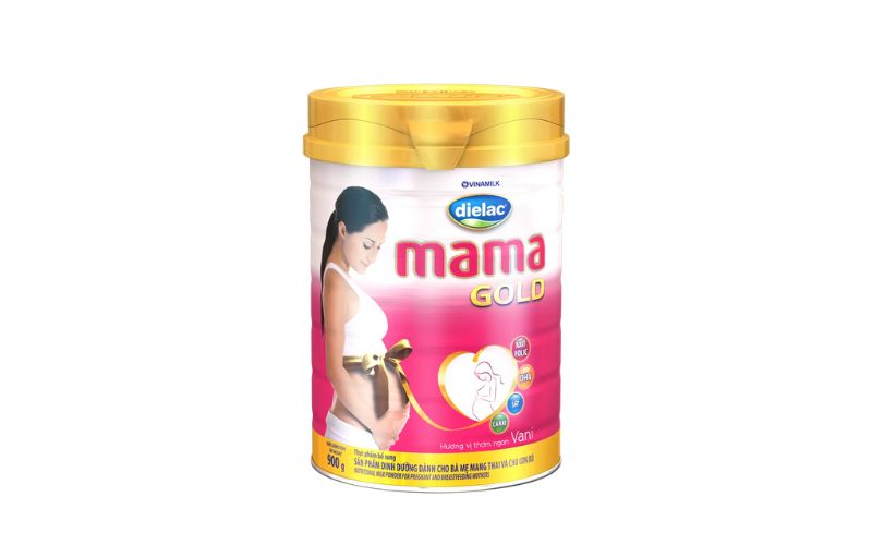 Sữa Dielac Mama Gold chứa nhiều dưỡng chất quan trọng cho mẹ bầu