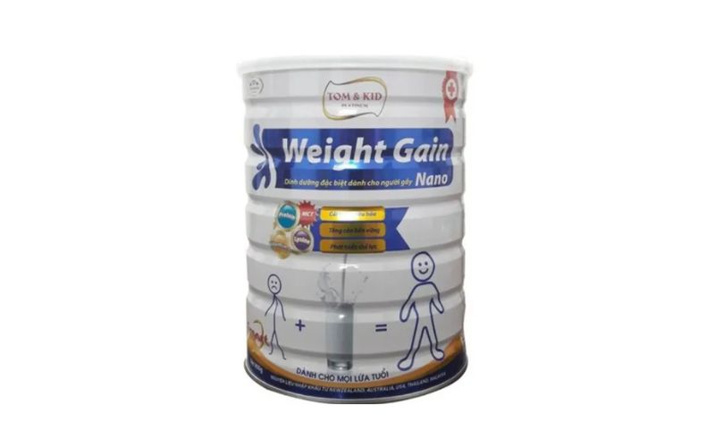 Tom & Kid Platinum Weight Gain Nan sữa bột hỗ trợ tăng cân