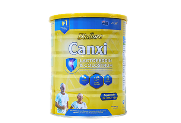 Sữa bột hỗ trợ bổ sung canxi Diasure Canxi