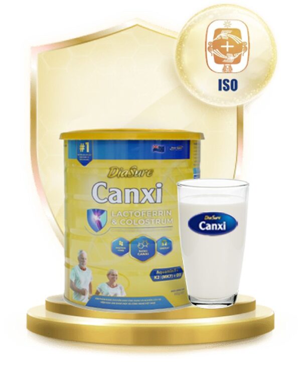 Sữa bột hỗ trợ bổ sung canxi Diasure Canxi