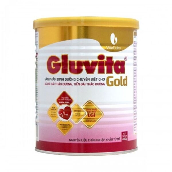 Sữa cho người tiểu đường Gluvita Gold