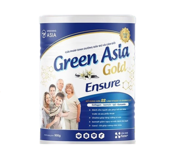 Sữa Green Asia Gold Ensure hỗ trợ bồi bổ cơ thể