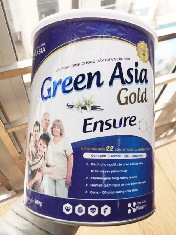 Sữa Green Asia Gold Ensure hỗ trợ bồi bổ cơ thể