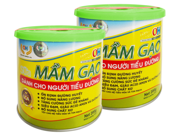 Sữa mầm gạo - Sữa cho người tiểu đường hộp 200g