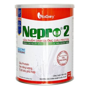 Sữa Nepro 2 giàu Protein hỗ trợ cho người chạy thận