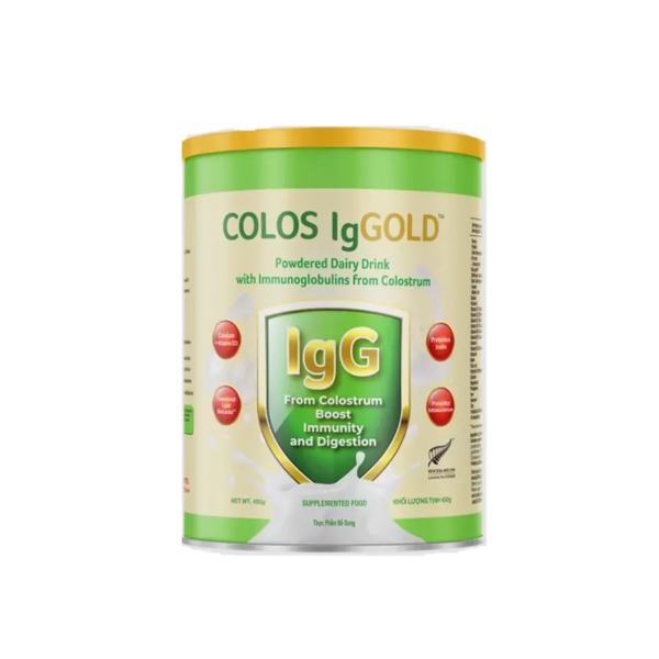 Sữa non Colos IgGold hỗ trợ tăng cường sức khỏe