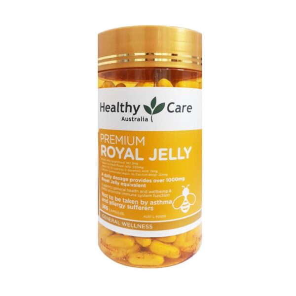 Sữa ong chúa Healthy Care Royal Jelly 1000 của Úc