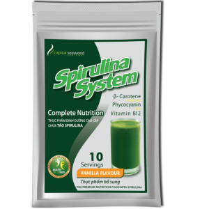 Sữa tảo tăng cân Spirulina System túi 10 gói x 10g