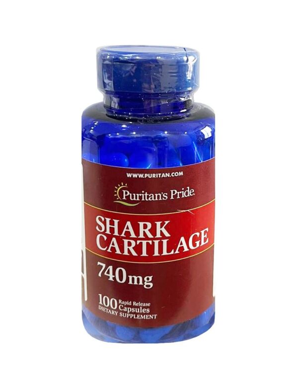 Sụn Vi Cá Mập Shark Cartilage Puritan's Pride 740mg