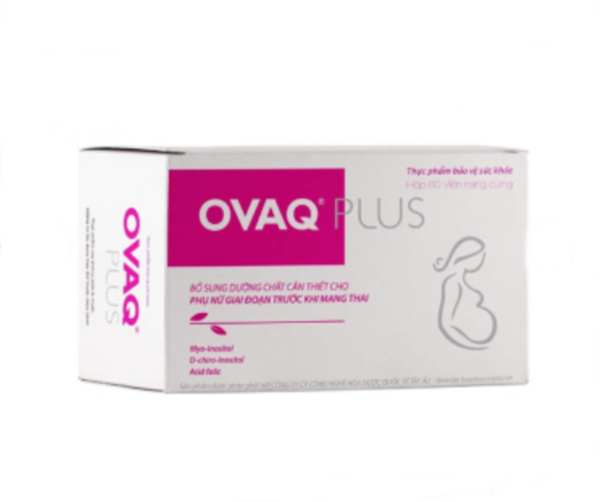 Ovaq Plus - hỗ trợ trứng khỏe, tăng khả năng mang thai