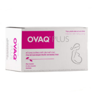 Ovaq Plus - hỗ trợ trứng khỏe, tăng khả năng mang thai