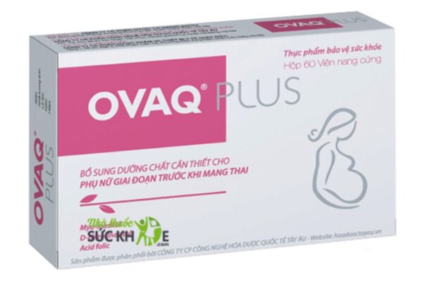 Ovaq Plus - hỗ trợ trứng khỏe, tăng khả năng mang thai