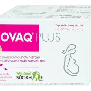 Ovaq Plus - hỗ trợ trứng khỏe, tăng khả năng mang thai