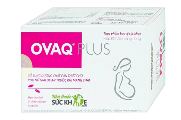 Ovaq Plus - hỗ trợ trứng khỏe, tăng khả năng mang thai