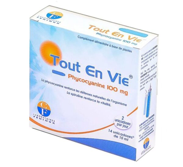 Tảo xoắn Tout En Vie Vitamin C dạng nước của Pháp