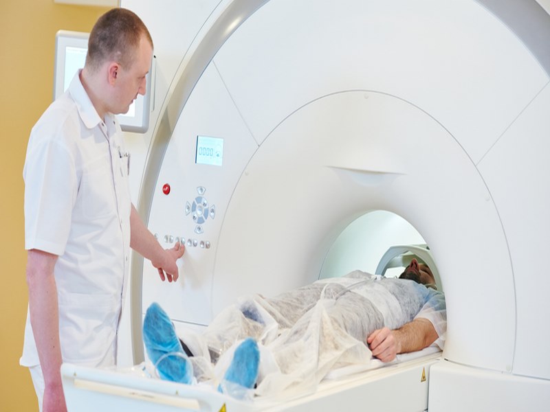 Chụp MRI ở bệnh nhân thoái hóa tiểu não 