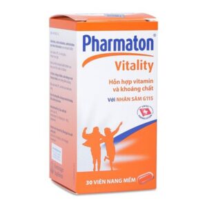 Thuốc bổ chứa nhân sâm Pharmaton ( 30 viên/ chai)