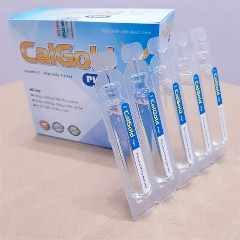 Calgold Plus cung cấp hàm lượng canxi tốt cho bé