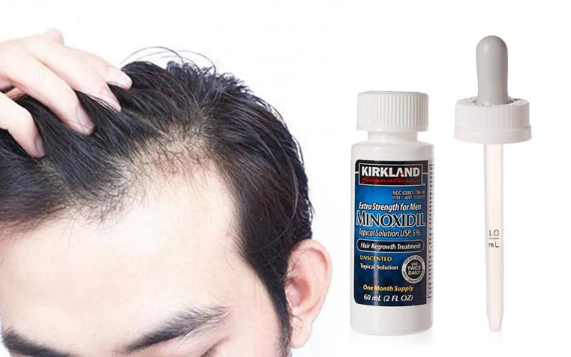 Thuốc kích thích mọc tóc Minoxidil 5% Kirkland của Mỹ