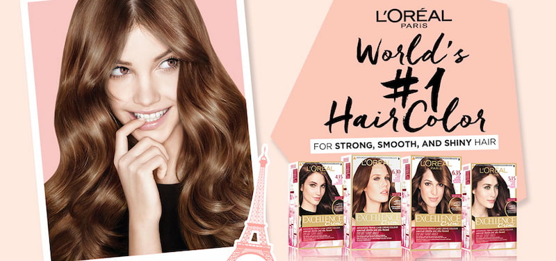 L'oreal Paris Excellence Fashion giúp tóc lên chuẩn màu