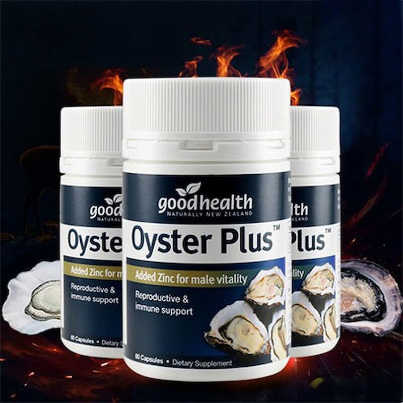 Uống Oyster Plus Goodhealth để cải thiện sức mạnh chăn gối