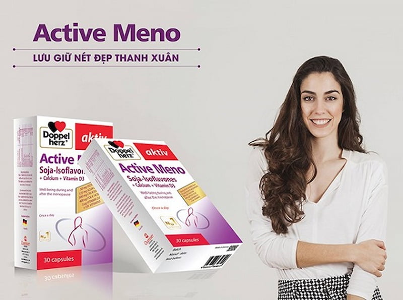 Viên uống Doppelherz Aktiv Active-Meno níu kéo tuổi xuân