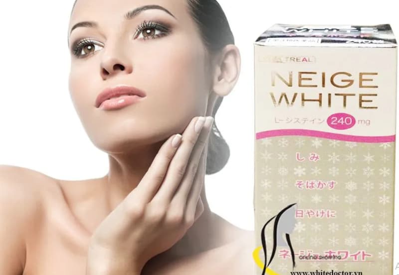 Viên uống Neige White còn có khoáng chất, các loại vitamin C và  E