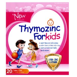 Thymozinc for kids dạng ống hỗ trợ tăng cường sức đề kháng