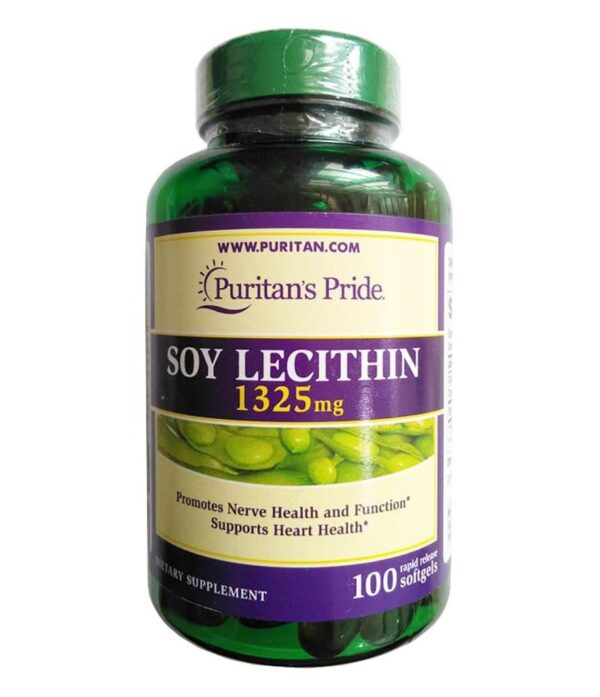 Tinh chất mầm Đậu Nành Soy Lecithin 1325 mg Puritan Pride