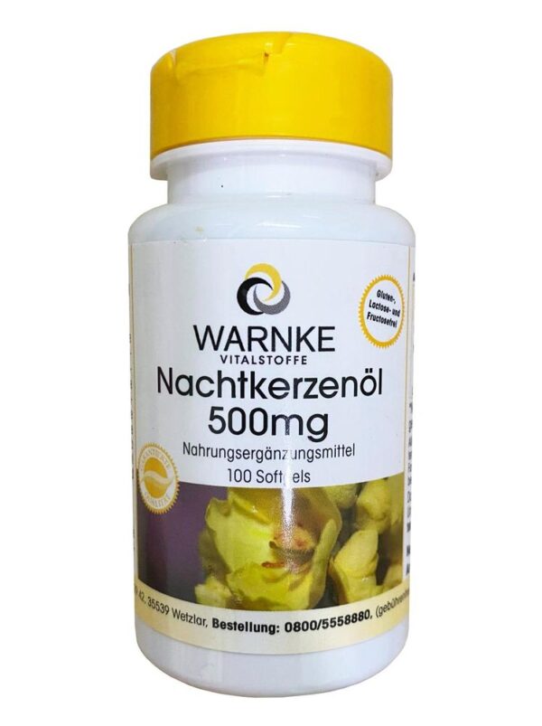 Tinh dầu hoa anh thảo Warnke Nachtkerzenol 500mg của Đức