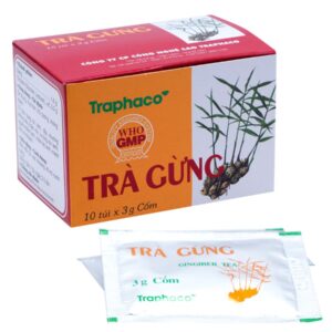 Trà gừng Traphaco hộp 10 túi x 3g