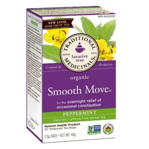 Trà nhuận tràng Organic Smooth Move hộp 16 gói