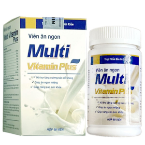 Viên ăn ngon Multi Vitamin Plus cho trẻ em và người lớn