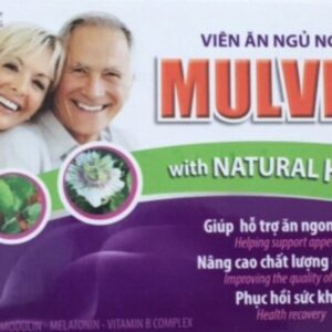 Viên ăn ngủ ngon Mulvita (hộp 3vỉ x 10 viên nang)-Hoàng Liên