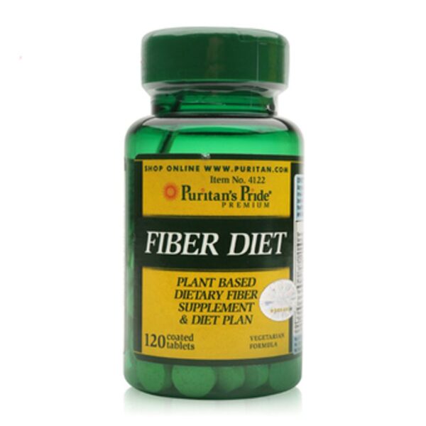 Viên bổ sung chất xơ, giảm cân Puritan's Pride Fiber Diet