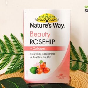 Viên bổ sung collagen Beauty Rosehip Collagen Nature’s Way