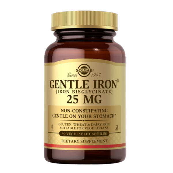 Viên bổ sung sắt Solgar Gentle Iron 25mg