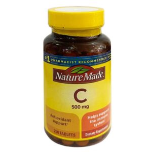 Viên bổ sung vitamin C Nature Made 500mg của Mỹ