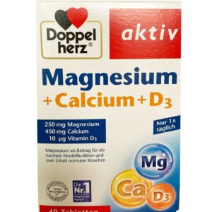 Viên hỗ trợ xương khớp Doppelherz Aktiv Magnesium Calcium D3